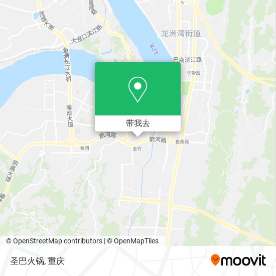 圣巴火锅地图