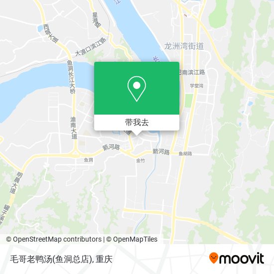 毛哥老鸭汤(鱼洞总店)地图