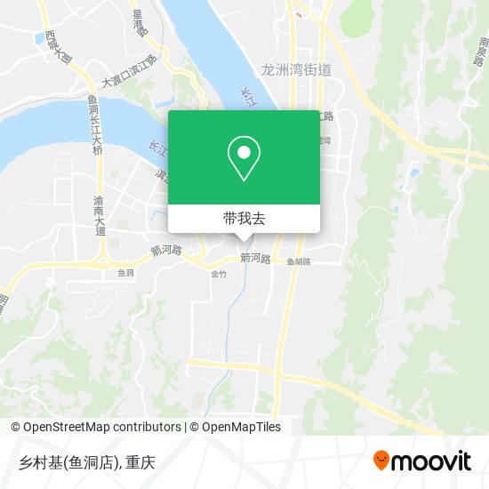 乡村基(鱼洞店)地图