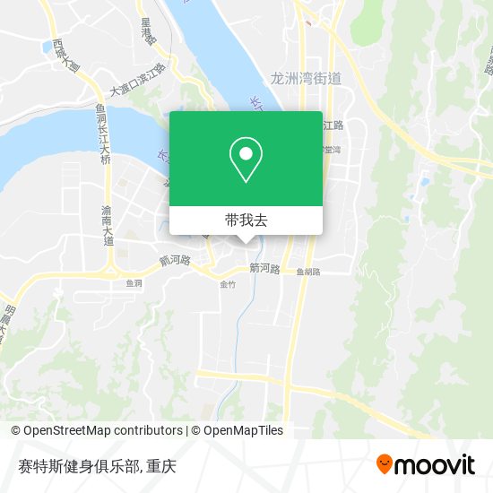 赛特斯健身俱乐部地图