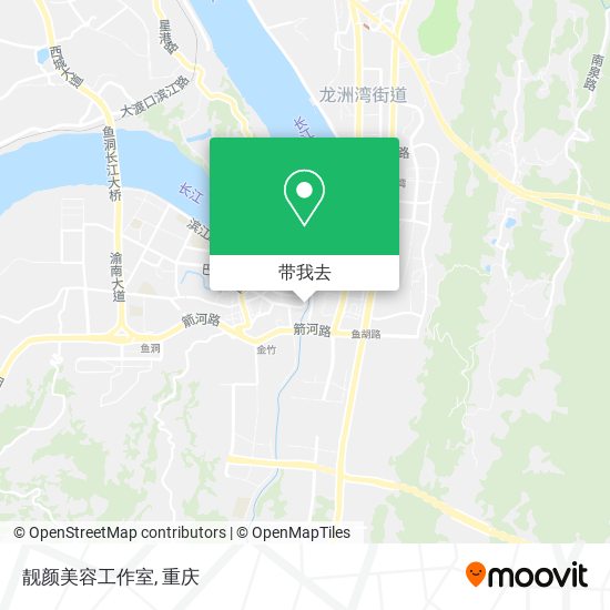 靓颜美容工作室地图