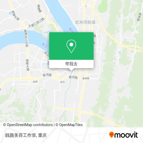 靓颜美容工作室地图