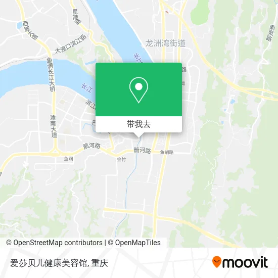 爱莎贝儿健康美容馆地图