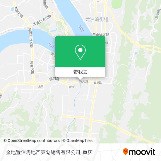 金地置信房地产策划销售有限公司地图