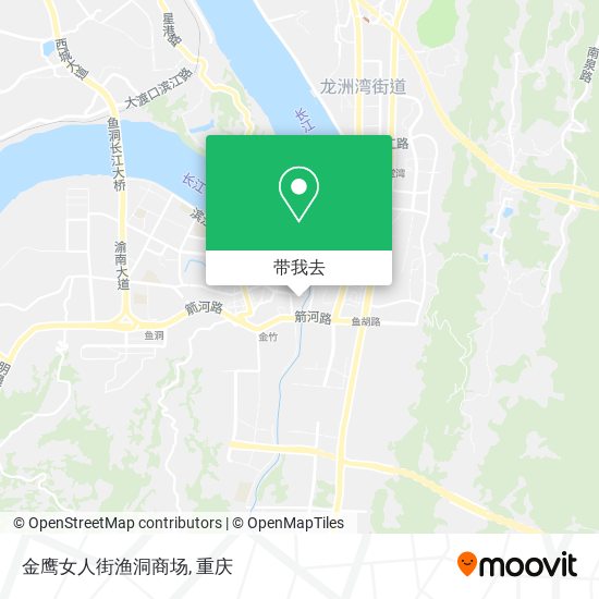 金鹰女人街渔洞商场地图