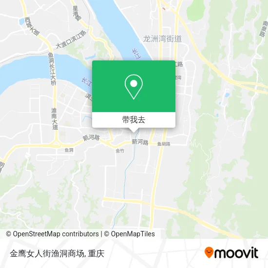金鹰女人街渔洞商场地图