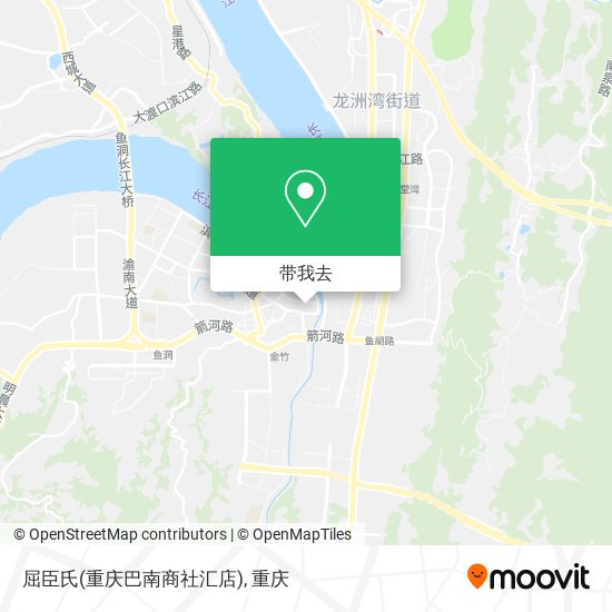 屈臣氏(重庆巴南商社汇店)地图