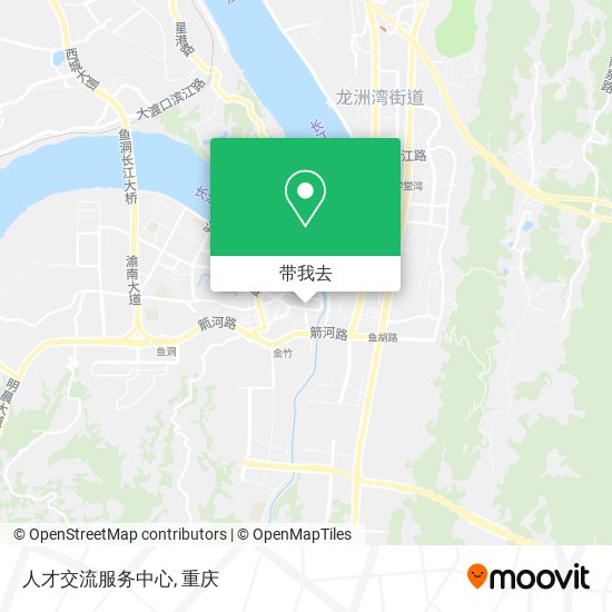 人才交流服务中心地图