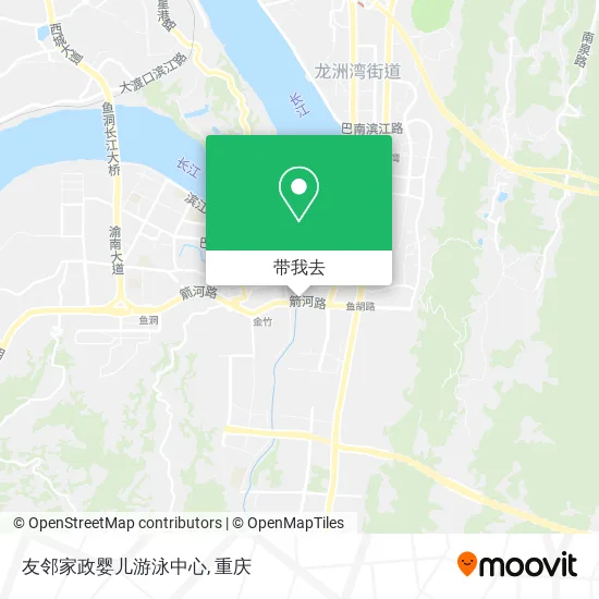 友邻家政婴儿游泳中心地图