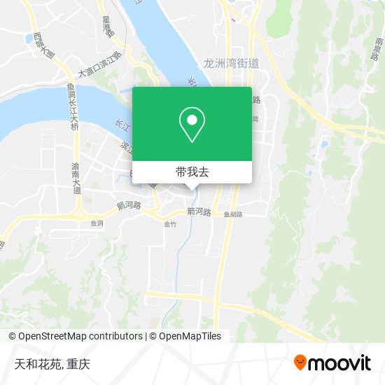 天和花苑地图