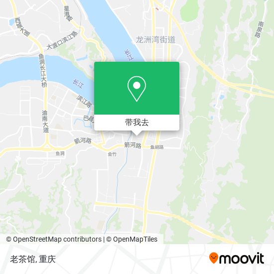 老茶馆地图