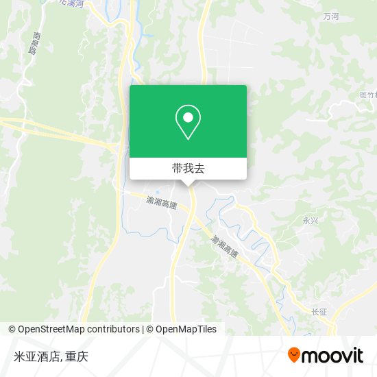 米亚酒店地图