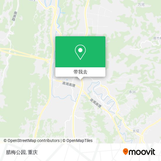 腊梅公园地图