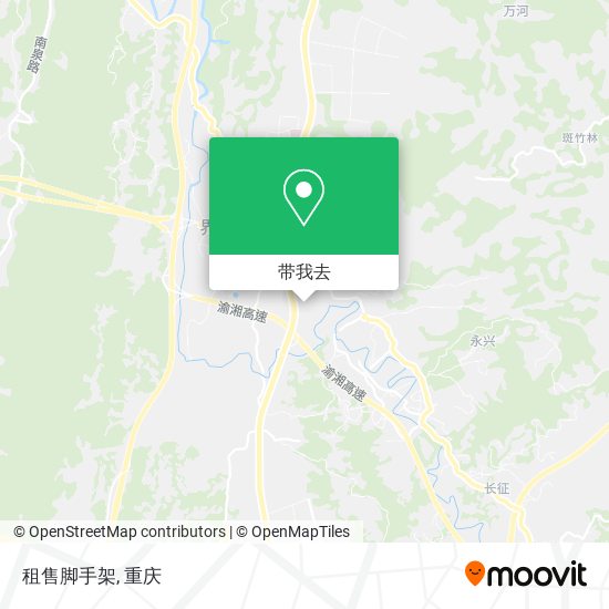 租售脚手架地图