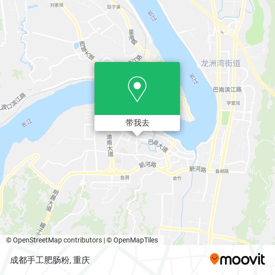 成都手工肥肠粉地图