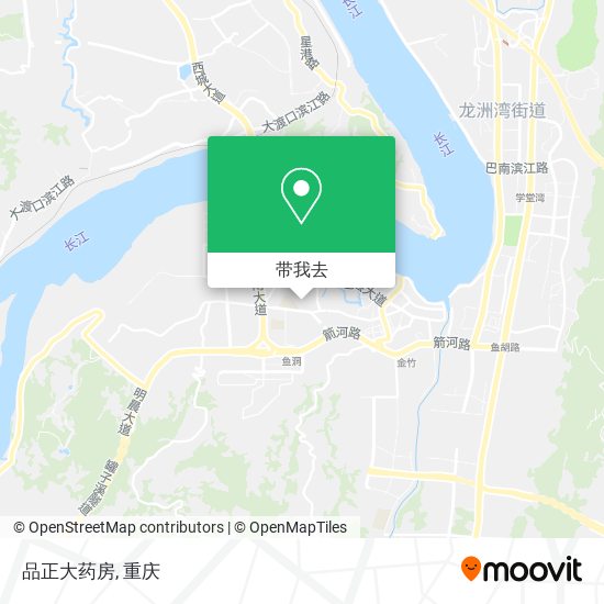 品正大药房地图