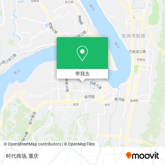 时代商场地图