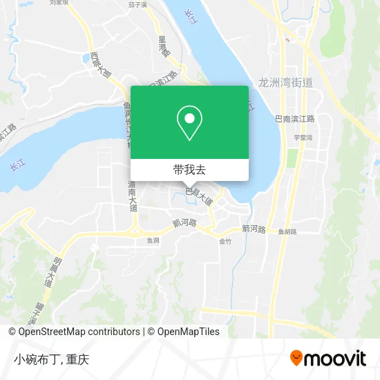 小碗布丁地图