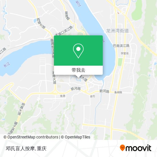 邓氏盲人按摩地图