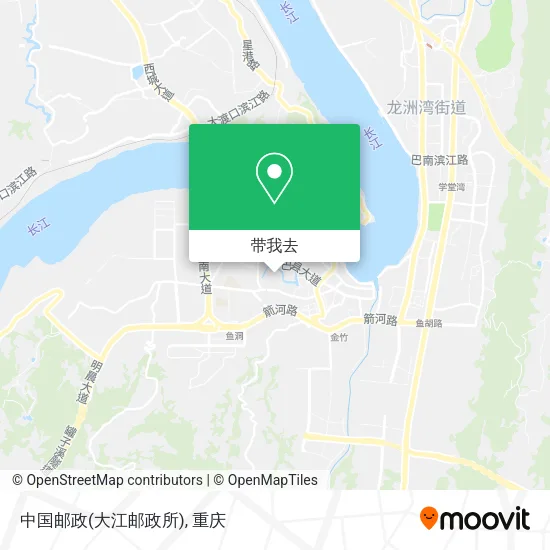 中国邮政(大江邮政所)地图