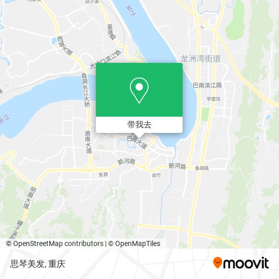 思琴美发地图