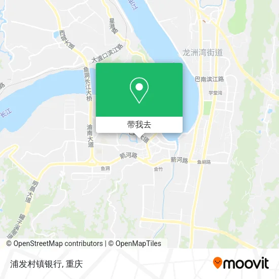 浦发村镇银行地图