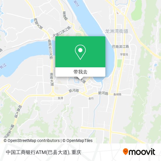 中国工商银行ATM(巴县大道)地图