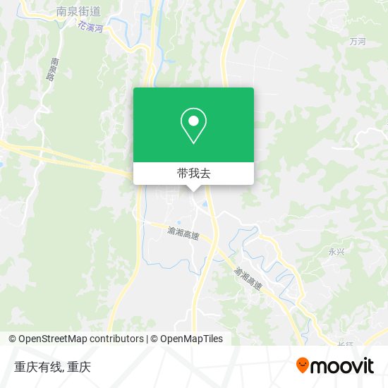 重庆有线地图