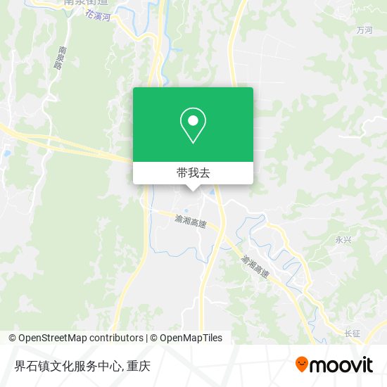 界石镇文化服务中心地图