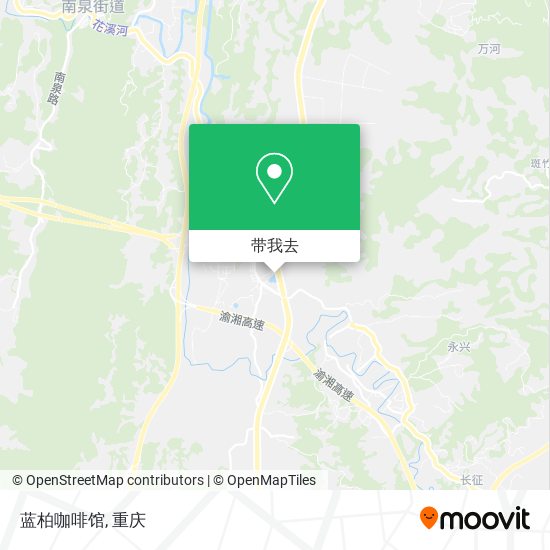 蓝柏咖啡馆地图