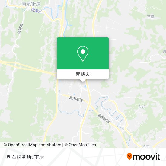 界石税务所地图