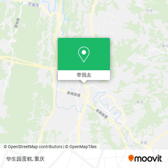 华生园蛋糕地图