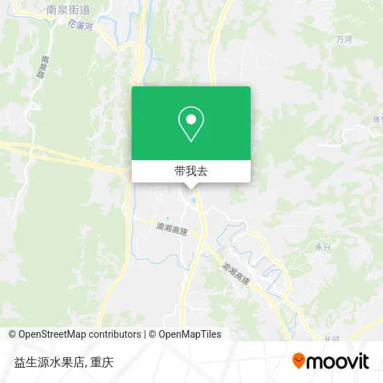 益生源水果店地图