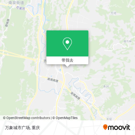 万象城市广场地图