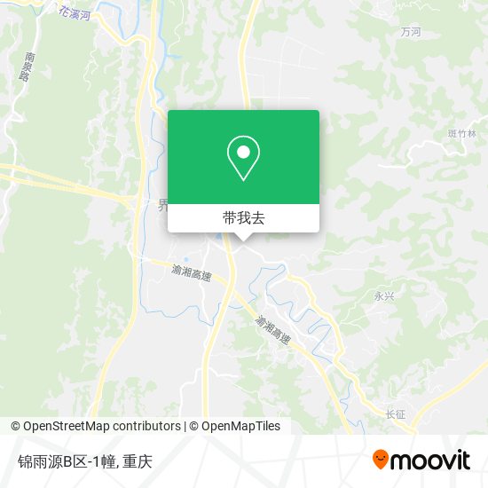 锦雨源B区-1幢地图