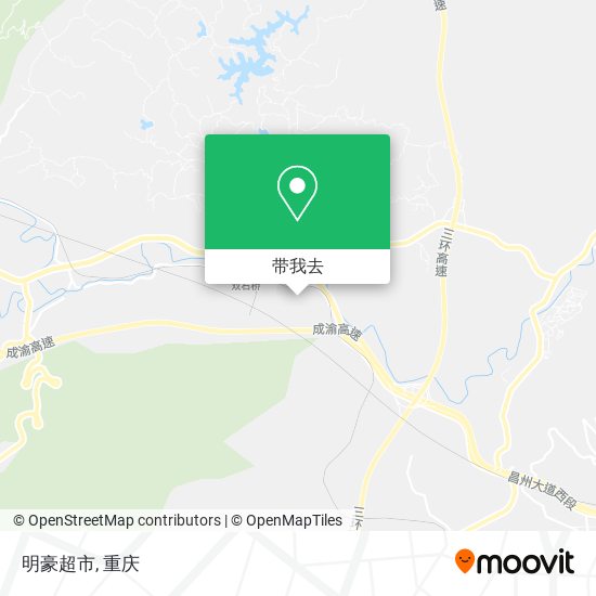 明豪超市地图