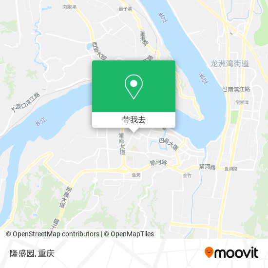 隆盛园地图