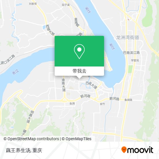 藕王养生汤地图