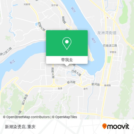 新潮染烫店地图