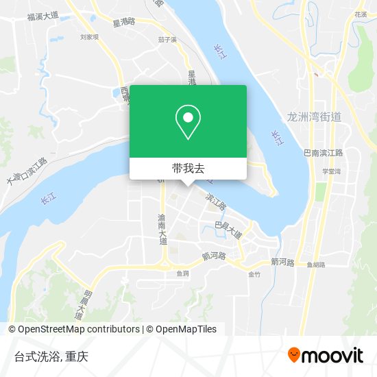 台式洗浴地图