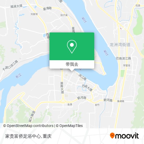 家贵富侨足浴中心地图
