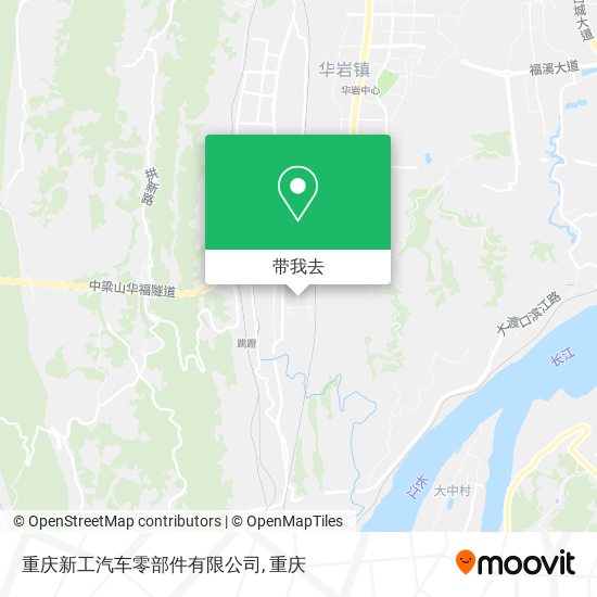 重庆新工汽车零部件有限公司地图