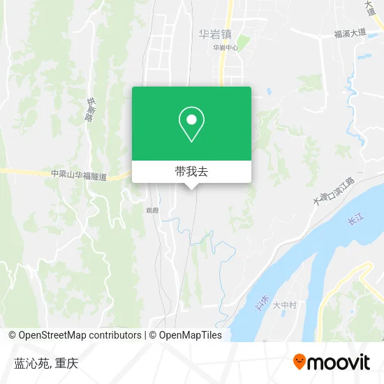 蓝沁苑地图