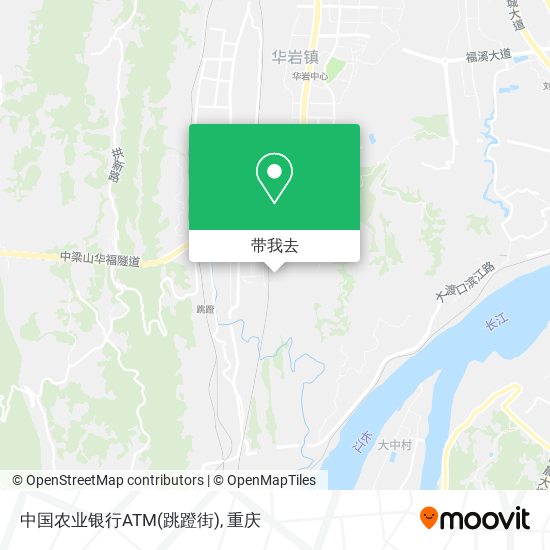 中国农业银行ATM(跳蹬街)地图