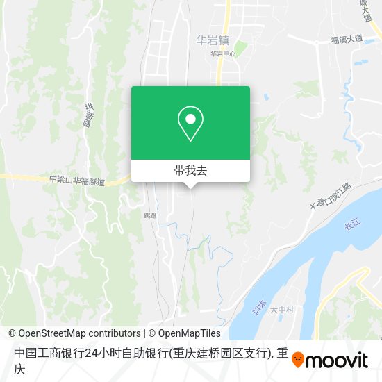 中国工商银行24小时自助银行(重庆建桥园区支行)地图