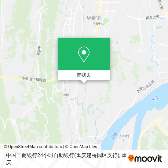 中国工商银行24小时自助银行(重庆建桥园区支行)地图