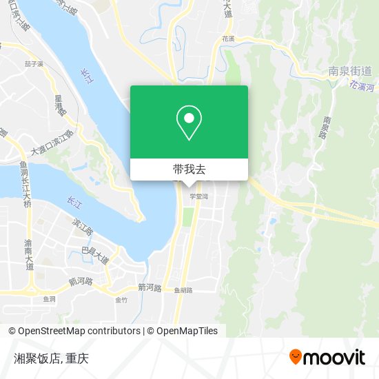湘聚饭店地图