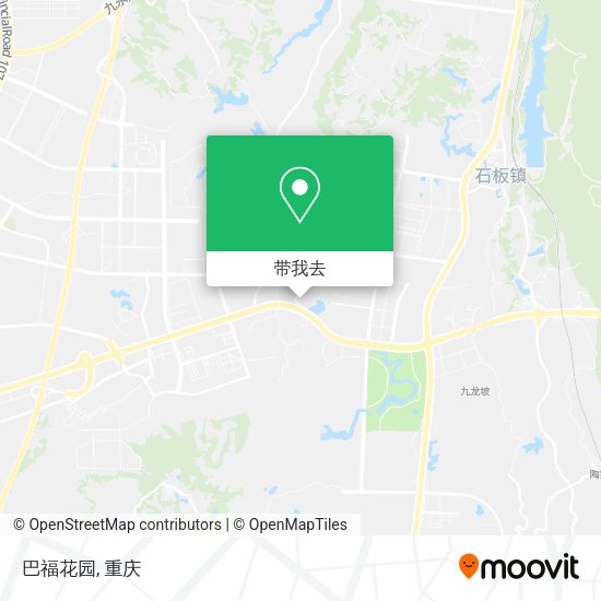 巴福花园地图