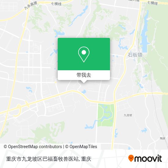 重庆市九龙坡区巴福畜牧兽医站地图
