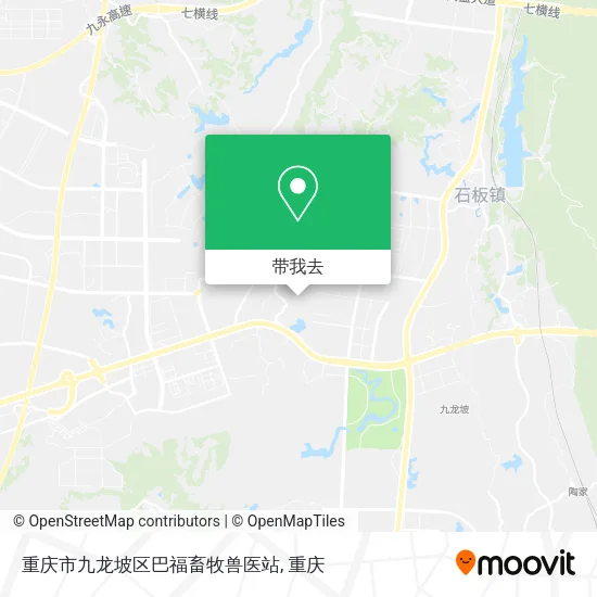 重庆市九龙坡区巴福畜牧兽医站地图